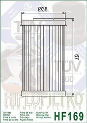 Hiflo filtr oleju HF 169 DAELIM VJ / VL 125