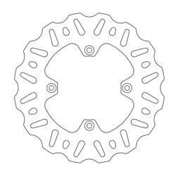 ProX Tarcza hamulcowa tył RM85 05-16