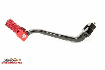 Accel Dźwignia Zmiany Biegów Aluminiowa Honda CRF 450X '05-'1 / Kolor Czarny / Czerwony