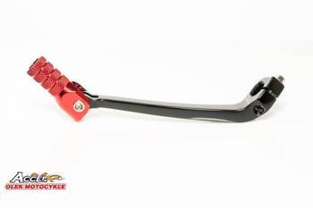 Accel/ Dźwignia zmiany biegów/ Aluminiowa/ Honda CRF 450R '09-'10/ Kolor czarny i czerwony