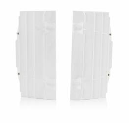 Kratka Chłodnicy UFO dla KTM i Husqvarna, Czarna - Kompatybilna z KTM SXF 250-350-450 (2016-2018), SX 125-150 (2016-2018), SX 250 (2017-2018), KTM EXC-EXCF 250-350-450-400 (2017-2019); Husqvarna FC 125 (2016-2018), TC 125 (2016-2018), TC 250 (2017-2018),