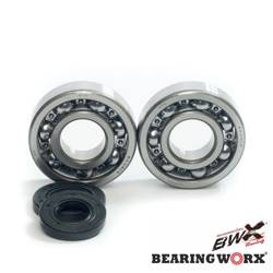 Bearing Worx Łożysko wału korbowego z uszczelniaczami Kawasaki KX 250 87-01