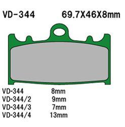 Vesrah Klocki hamulcowe KH158