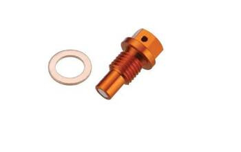 Accel/ Pomarańczowy korek spustowy oleju z magnesem [M12x1.25x20]/ KTM All Models '09-'19
