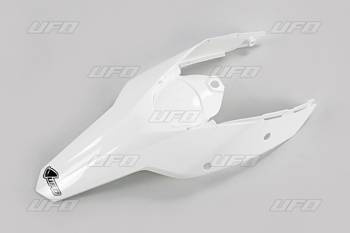 Błotnik tył UFO z boczkami dla KTM EXC '08-'11, kolor biały