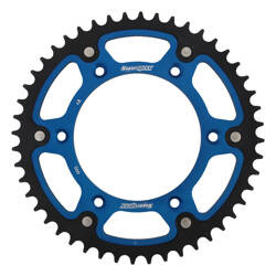 Supersprox Pinion spate [48 de dinți] STEALTH [oțel-aluminiu] KTM SX / EXC / EXCF / SXF / HUSQVARNA TE / TC / FE / TC '16- [JTR897.48] culoare: albastru