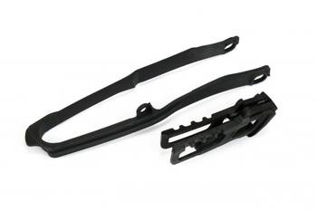 UFO Komplet Ślizg + Prowadnica łańcucha Honda CRF 250R/RX '18-21, CRF 450R/RX '17-18,