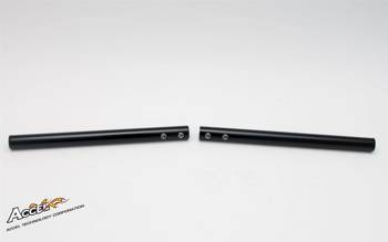 Accel / Czarna rurka wymienna do kierownicy / Street Clip-On [MH03]