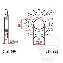 Zębatka przednia JT JTF285.14 (14Z)