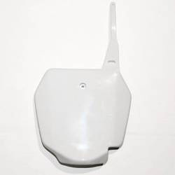 Plastron UFO / Pole Numerowe Przód dla Suzuki RM 85 '00-'08 kolor biały