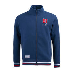Kenny Racing Bluza dresowa Academy Cardigan kolor niebieski