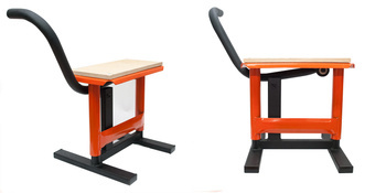 Biketec stojak/podnośnik/podstawka pod motocykl cross kolor pomarańczowy