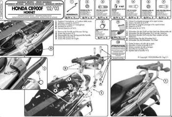KAPPA stelaż kufra centralnego Honda CB 900 HORNET (02-07)