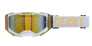 Kenny Racing gogle model Ventury Red/Yellow kolor żółty fluo/czerwony szyba czerwone lustro