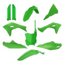 Pełny komplet plastików Kawasaki KX 450F '24 Polisport zielony