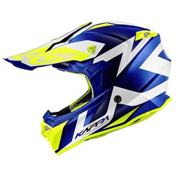 Kask dla dziecka na crossa PROGRIP PG3009 kolor biały,czarny,czerwony
