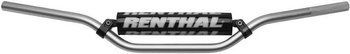 Kierownica Renthal 22.2 mm MX SILVER CR MID PADDED  z gąbką