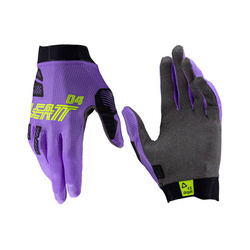 LEATT Rękawiczki na crossa Moto 1.5 Gripr Argon kolor fioletowy, zielony, czarny