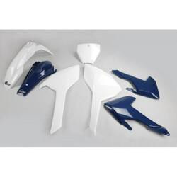 UFO Komplet plastików do Husqvarna TC / FC 125 / 250 / 300 / 350 / 450 '16-'18 (Z WYJĄTKIEM TC 250 '16) kolor biały