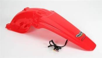 Błotnik Tył UFO Honda CRF 450X '05-'09 z Lampką kolor czerwony