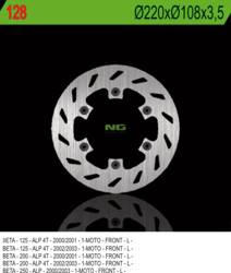 NG Tarcza hamulcowa przód BETA 125/200/250 ALP 00-03