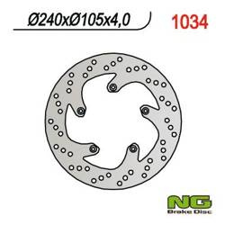 NG Tarcza hamulcowa przód BENELLI 250/400 VELVET