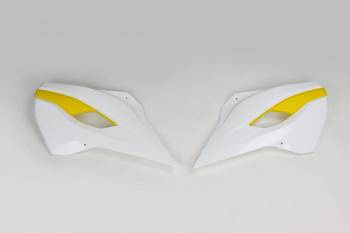 UFO Owiewki chłodnicy Husqvarna TC/TE 125, FC/TX/TE/FE 250, TC/TE/TX 300, FC/FE 350, FC/FE 450, FE 501 14-16, TC 250 16,