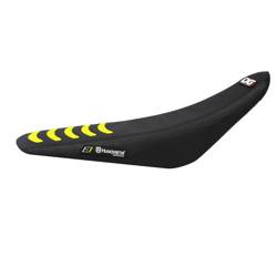 Blackbird POKROWIEC/POSZYCIE NA SIEDZENIE HUSQVARNA FC/TC '14-'15, TE/FE '14-'16, DOUBLE GRIP 3, KOLOR CZARNY/ŻÓŁTY