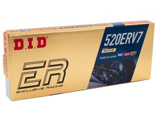 DID ERV7 Łańcuch napędowy ZŁOTY X-Ring 118 ogniw