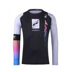 Kenny Racing Bluza cross TRACK ZOOM BLACK kolor czarny,biały,niebieski,różowy