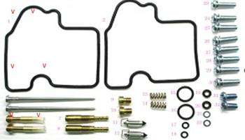 BEARING WORX Zestaw naprawczy gaźnika Kawasaki KVF 750 BRUTE FORCE 05-07