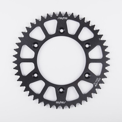 SUNSTAR Zębatka tylna aluminiowa HONDA CR 125R 83-08 / BETA RR 2T ENDURO 250 13-20 [49] [czarna]