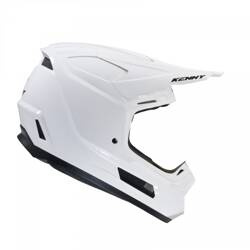 Kenny Racing Kask na crossa PERFORMANCE ERT SOLID WHITE kolor biały,czarny