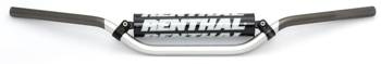 Kierownica Renthal 22.2 mm MX SILVER/ VILLOPOTO / STEWART PADDED /szara z gąbką