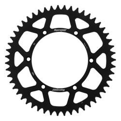 Supersprox Pinion spate din aluminiu [51 de dinți] Kawasaki KX / KXF 84-18 [JTR460.51] culoare: negru