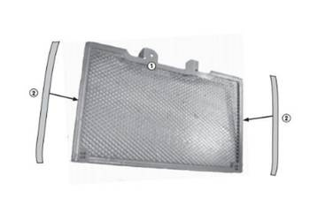 KAPPA Osłona chłodnicy HONDA NC 750X (16-17)