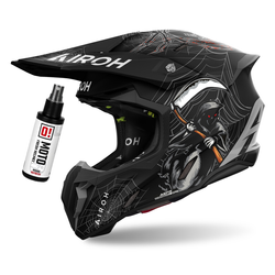 Kask cross Airoh Twist 3 Arcade czarny / matowy