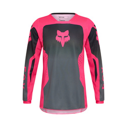 Bluza cross Junior Fox Girls 180 Shield  czarny różowy