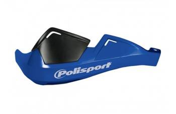 Handbary na kierownicę 22 mm Polisport Evolution Integral w zestawie kit montażowy kolor niebieski