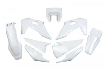 UFO Komplet plastików Husqvarna TE/TX/FE '20-22 z osłoną lampy