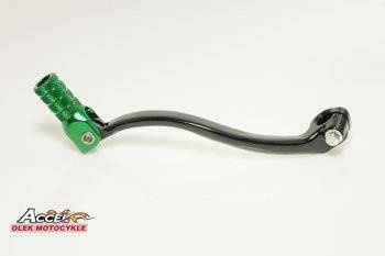 Accel Dźwignia zmiany biegów Kawasaki KXF 250 '04-'05 Suzuki RMZ 250 '04-'06 aluminiowa zielony
