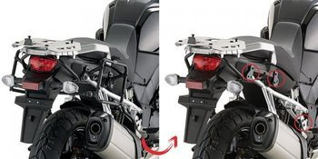 KAPPA stelaż kufrów bocznych szybkiego montażu MONOKEY Suzuki DL 1000 V-STROM '14 - również pod kufry K-VENTURE ALU