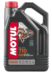 Olej do mieszanki 2T wtrysk Motul 710 Off Road 4L