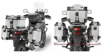 KAPPA STELAŻ KUFRÓW BOCZNYCH MONOKEY CAM SIDE SUZUKI DL 650 V-Strom (17-19) - POD KUFRY KFR K'FORCE ALU