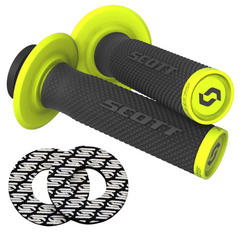 Przykręcane manetki Lock On SCOTT SX II fluo