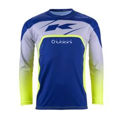 Kenny Racing bluza cross model Track Focus Navy kolor niebieski/szary/żółty