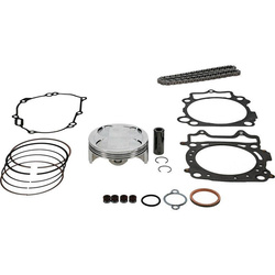 VERTEX Zestaw naprawczy góry silnika Yamaha WR 450 F (WRF450) '21-'23, YZ 450 F (YZF450) '20-'22, Fantic Motor XEF / XXF 450 '22-'25 [96,97 mm][+0,02 mm] [12,8:1] W zestawie: Tłok [C], uszczelki top-end, łańcuszek rozrządu