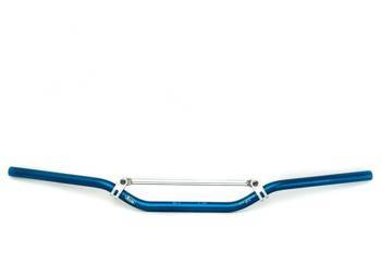 Accel/ Niebieska Kierownica Aluminiowa [22.2mm]/ MX Niska/ Wzór Honda CR