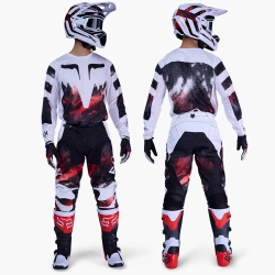 Spodnie cross Fox 180 Kairos  biały czerwony