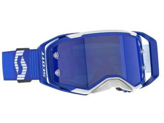 SCOTT Gogle Prospect 2.0 kolor niebieski, biały, szyba niebieskie lustro
